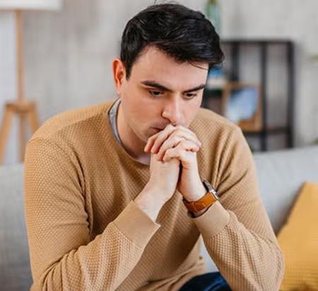Man depressief