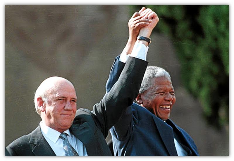 Mandela en de Klerk