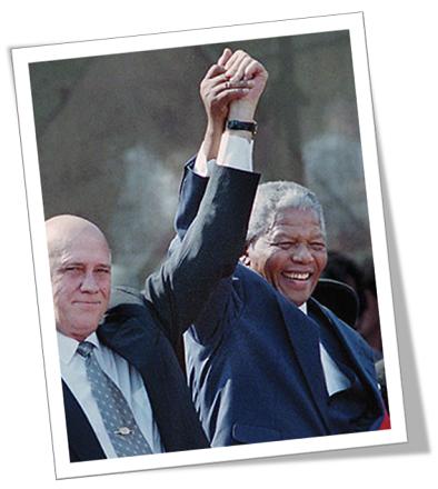 Mandela en de Klerk