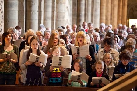 sang in kerk