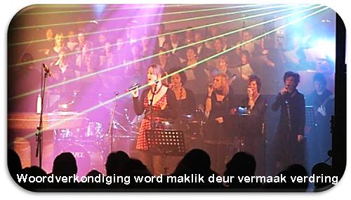 vermaak in die kerk