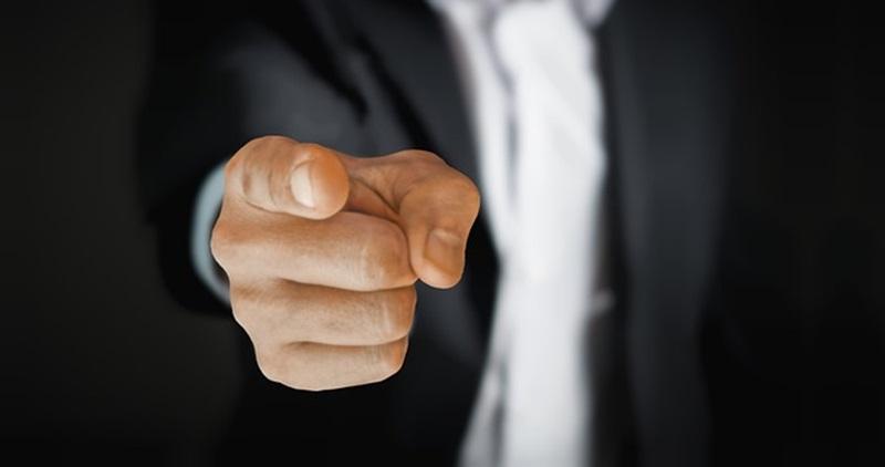 waarskuwende vinger