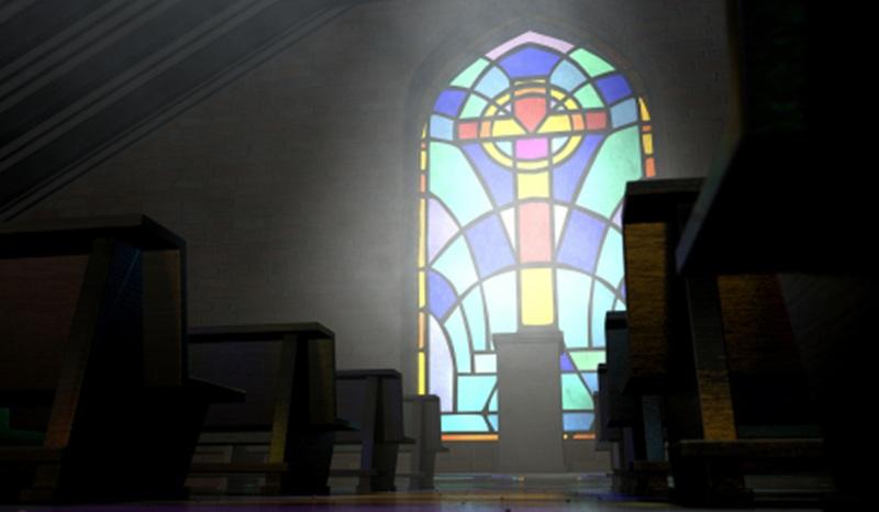 kerk venster